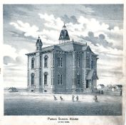Afton Public School House, Union County 1876